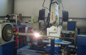 Aliuminio gaminių TIG suvirinimo robotas